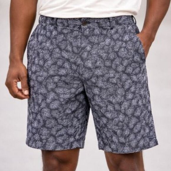 Pair Goodfellow Cotton Stretch Activewear Graphic Designed Shorts 42 NWT - Picture 2 of 14